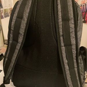 Sparkly varsity cheer backpack